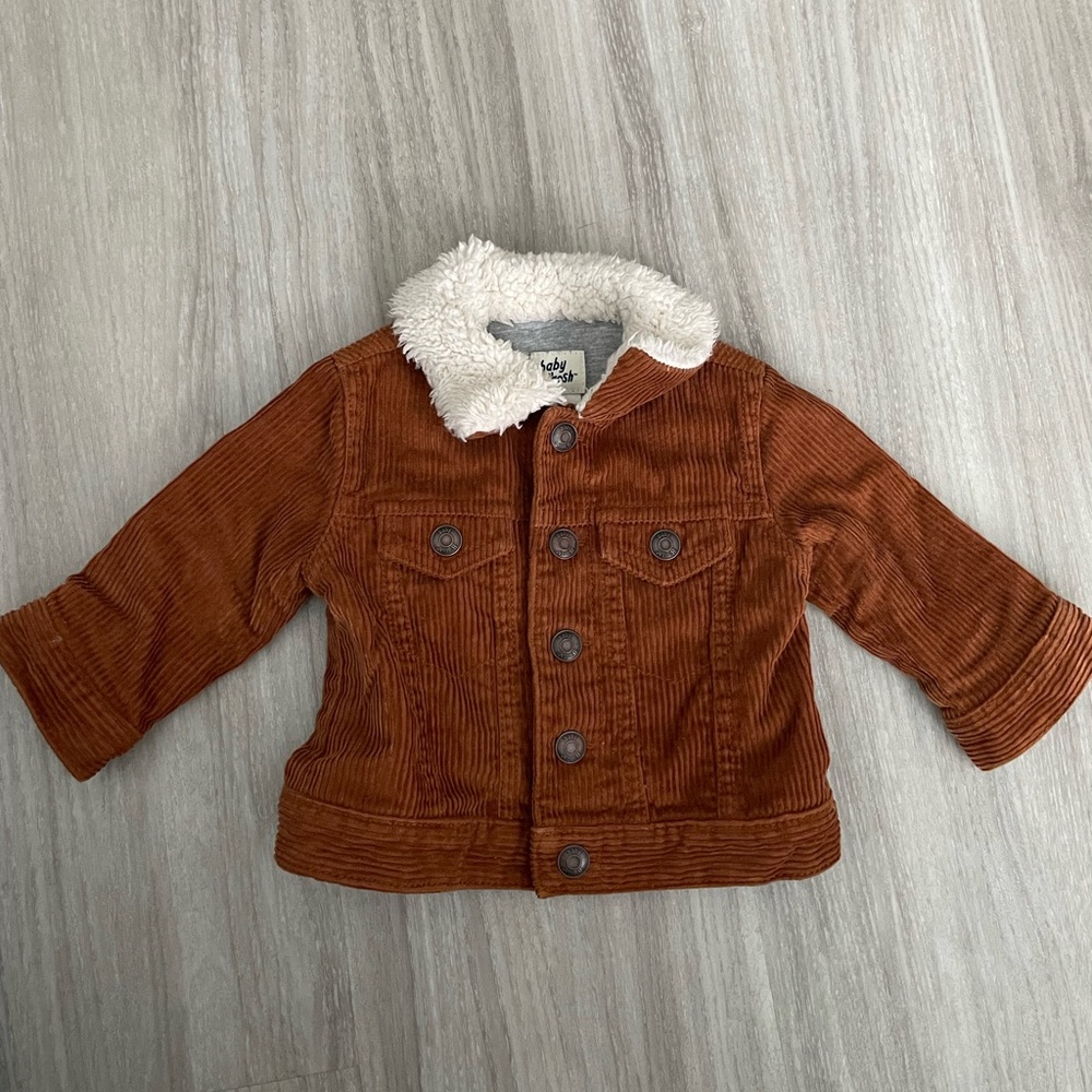 OshKosh Shearling Collared Corduroy Jacket